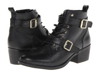 Steve Madden Guarda Womens Zip Boots (Black)