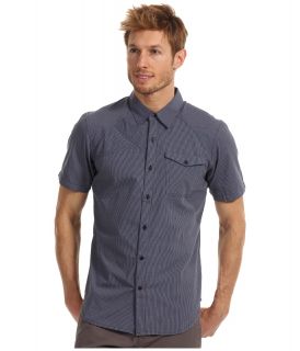 NAU M Awry S/S Shirt Mens Short Sleeve Button Up (Gray)