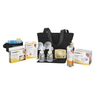 Medela Pump In Style Advanced Breast Pump On the Go Tote With Accessory Bundle