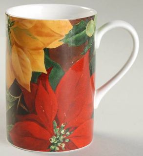 Sakura Holiday Abundance Accent Mug, Fine China Dinnerware   Home Collection,Rop