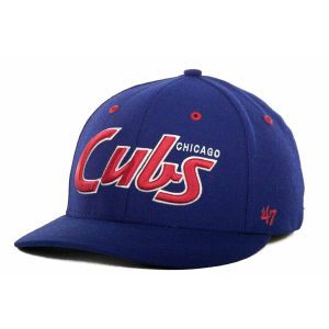 Chicago Cubs 47 Brand MLB Retro Script Stretch Cap