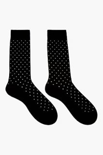 Acne Studios Black Hockney Smaldot Socks