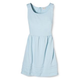 Merona Petites Short Sleeve Ponte Dress   Blue XLP