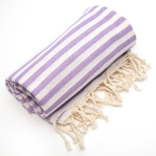 Authentic Pestemal Fouta Lilac Purple Turkish Cotton Bath/ Beach Towel (Lilac purpleMaterials 100 percent Turkish cottonCare instructions Machine washableDimensions 36 inches wide x 73 inches longThe digital images we display have the most accurate col