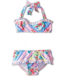 Seafolly Kids Liberty Lane Halter Skirtini Girls Swimwear Sets (Multi)