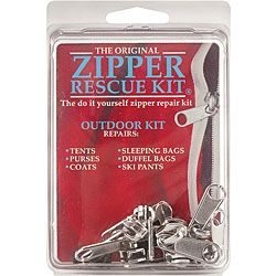 Zipper Rescue Kit For Repairing Outdoor Apparel And Equipment