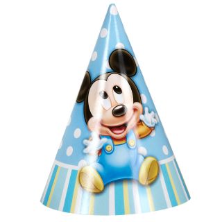 Disney Mickeys 1st Birthday Cone Hats
