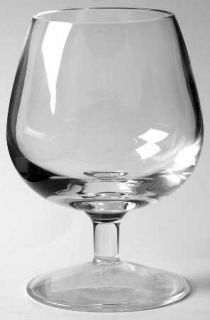 Stuart Iona Brandy Glass   Air Twist Stem,Plain Bowl,Clear