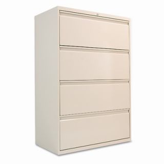 Alera 36 Four Drawer Lateral File Cabinet ALELA543654 Finish Putty