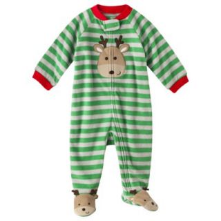 Just One You made by Carters Newborn Boys Zip Front Microfleece Sleep N Play