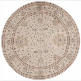 New Horizon Serapi Muslin Beige Wool Rug (6 Round)