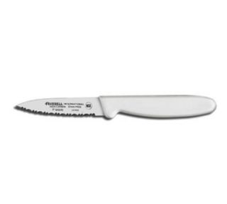 Dexter Russell 3 1/8 in Scalloped Tapered Point Paring Knife w/ White Handle