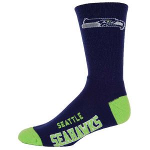 Seattle Seahawks For Bare Feet Deuce Crew 504 Socks