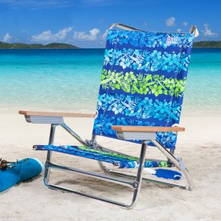 Rio Hibiscus Print Sand Beach Chair Multicolor   SC590 132 1