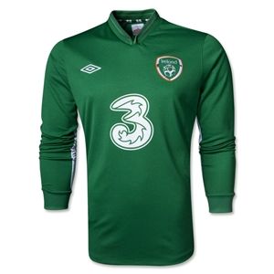 Umbro Ireland 12/13 Home LS Soccer Jersey