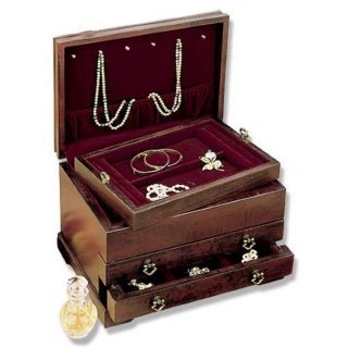 Reed & Barton Colonial Jewelry Box   11.75W x 7.75H in. Multicolor   646MR