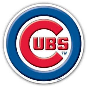 Chicago Cubs 8in Car Magnet