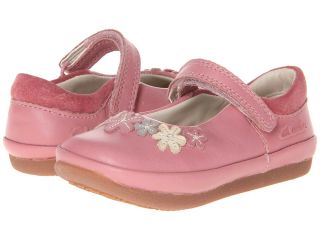 Clarks Kids Elza Lily Girls Shoes (Pink)