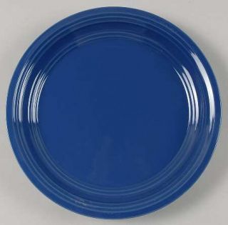 Mainstays Stadium Blue Salad Plate, Fine China Dinnerware   All Blue,Embossed Ri