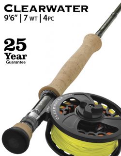 Clearwater 7 weight 96 Fly Rod, Type 9 Ft 6 In