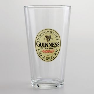 Guinness Stout Pint Glasses, Set of 4   World Market