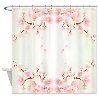  Cherry Blossom OIn Pink And White Shower Curtain  Use code FREECART at Checkout