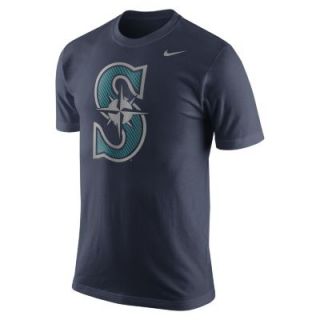 Nike Pattern Logo 1.4 (MLB Mariners) Mens T Shirt   Navy