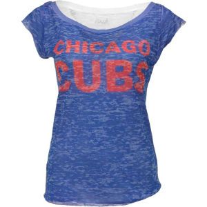 Chicago Cubs MLB Womens Superfan II Top