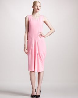 Architectural Crepe Dress