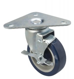 Focus Heavy Duty Triangle Plate Caster w/ 500 lb Capacity, 5 in