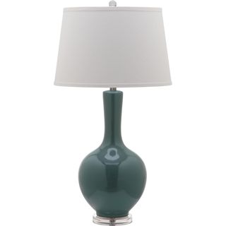 Safavieh Indoor 1 light Teal Blanche Gourd Lamp (set Of 2)