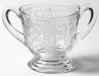 Viking Prelude (Long Stem,Rippled Bowl) Mini Open Sugar   Stem #4901, Long Stem,