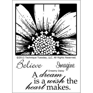 Technique Tuesday Dreamy Daisy Clear Stamps