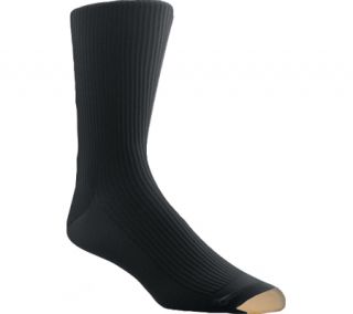 Mens Gold Toe Manhattan 2053S (12 Pairs)   Black Dress Socks