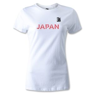 FIFA Confederations Cup 2013 Womens Japan T Shirt (White)