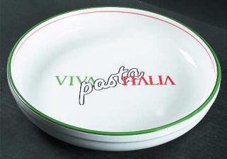 Waechtersbach Viva Italia 12 Pasta Serving Bowl, Fine China Dinnerware   Green
