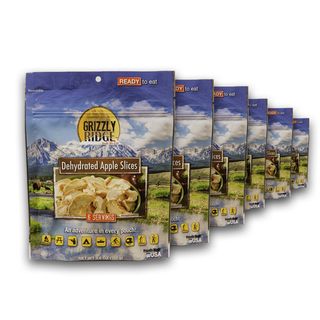 Grizzly Ridge Dehydrated Apple Slices (pack Of 6)
