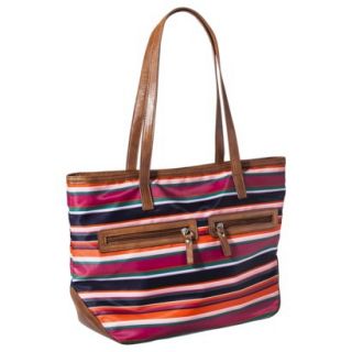 Bueno Striped Tote Handbag   Multicolored