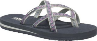 Womens Teva Olowahu   Hideaway Purple Sandals