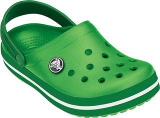Childrens Crocs Crocband   Lime/Kelly Green Casual Shoes