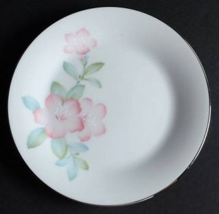 Noritake Enchantment Bread & Butter Plate, Fine China Dinnerware   Pink/White Fl