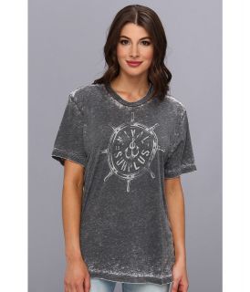 Big Star Flynn Graphic T Shirt Womens T Shirt (Gray)