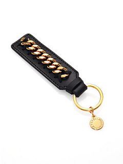 Stella McCartney Chain Link Key Ring   Black