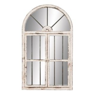 Arched Window Wall Mirror   42H x 25W in. Multicolor   74397