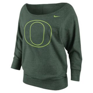 Nike College Lazy Day Crew (Oregon) Womens Shirt   Green