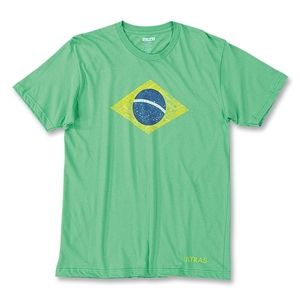 Objectivo Ultras Brasil Flag Soccer Field T Shirt (Green)