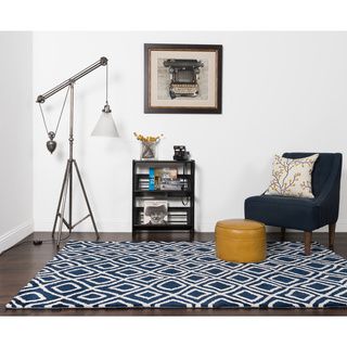 Woven Harlow Navy Rug (50 X 76)