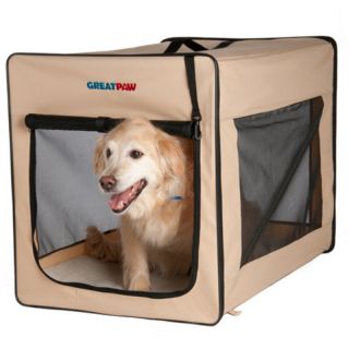 Great Paw Chateau Soft Dog Crate Multicolor   SC05 XBG, Extra Large