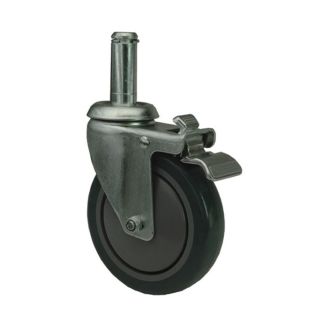 Quantum Swivel Stem Casters for Wire Shelving System   Poly, Model WR 00H