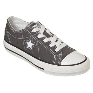 Kids Converse One Star Oxford   Charcoal 13.0